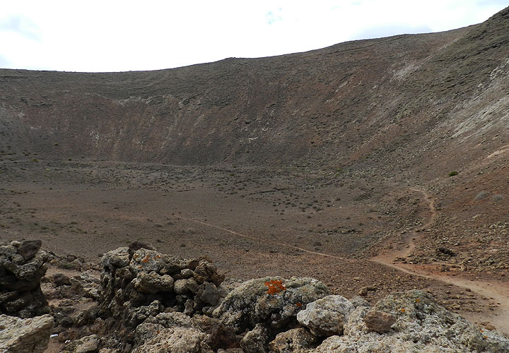 Der Krater der Calderata
