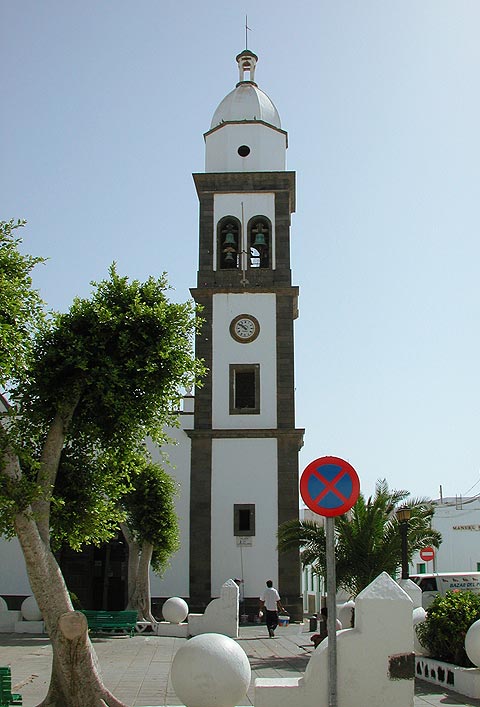 Die Kirche San Ginés in Arrecife
