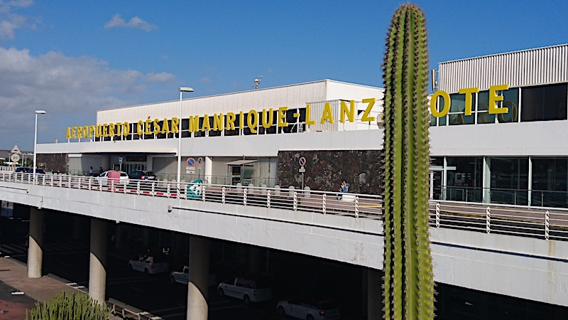 Flughafengebäude Lanzarote