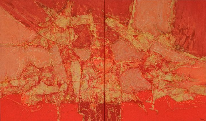 Cesar Manrique Artwork: Tierras rojas