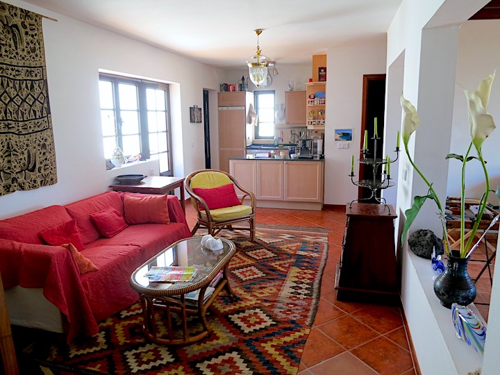 Casa Fanny Wohnraum mit Küche