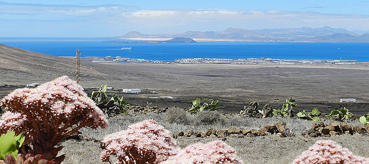 Rubicon Ebene mit Blick auf Playa Blanca