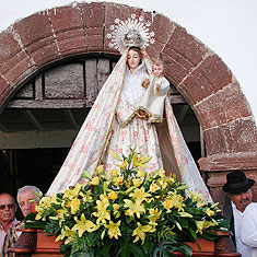 Die Heiligenfigur in Femes