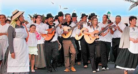 Folklore Musikgruppe in Femes