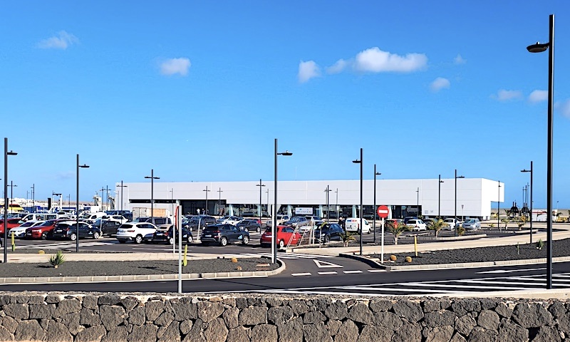 Neue Hafenanlage Playa Blanca