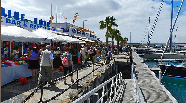 Playa Blanca Marina Rubicón Markttag Samstag und Mittwoch