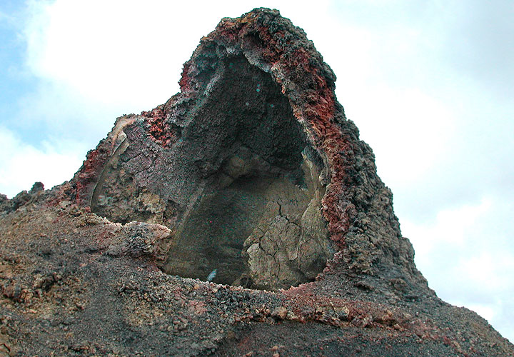 Boca de Lava - Öffnung, aus der die Lava austrat