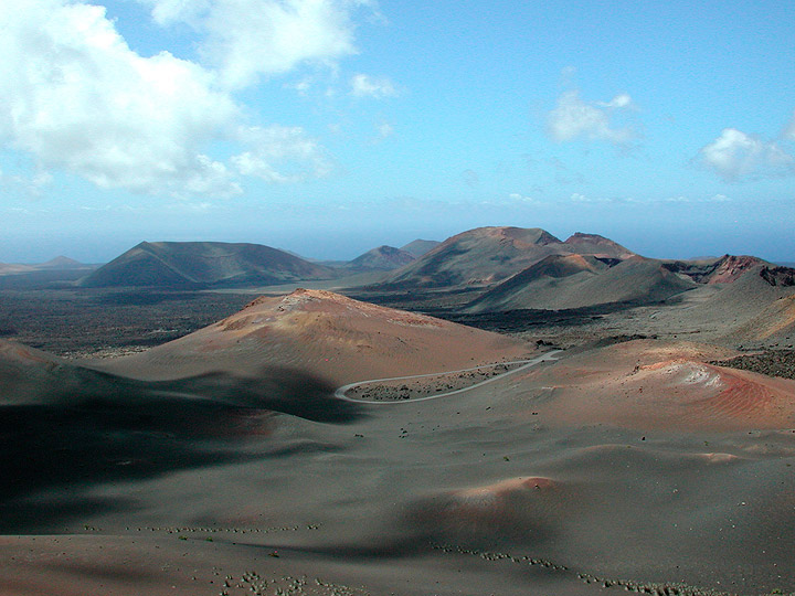 Lanzarote Timanfaya Nationalpark Panorama