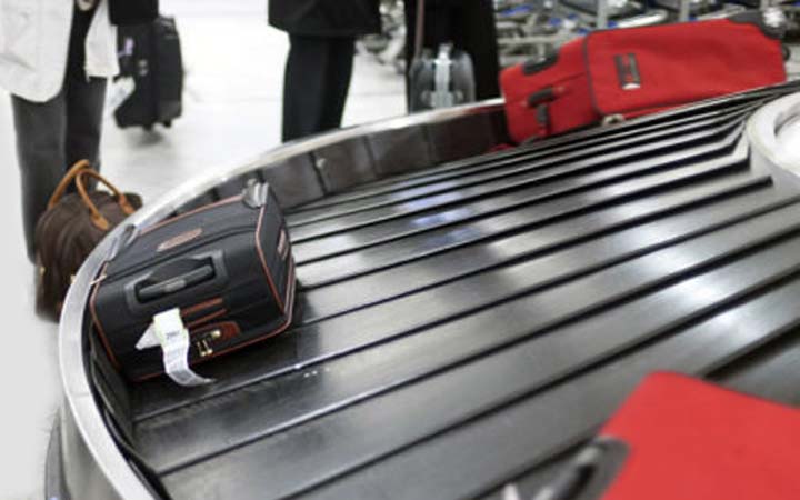 Wenn der Koffer nicht kommt... Flughafen Kofferband